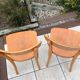 Pair of Thonet bistro chairs, 30-40s