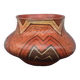 Antique Shipibo Conibo Peruvian Pottery Pot Painted Terracotta