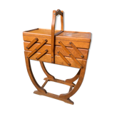 Art Deco sewing basket