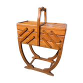 Art Deco sewing basket