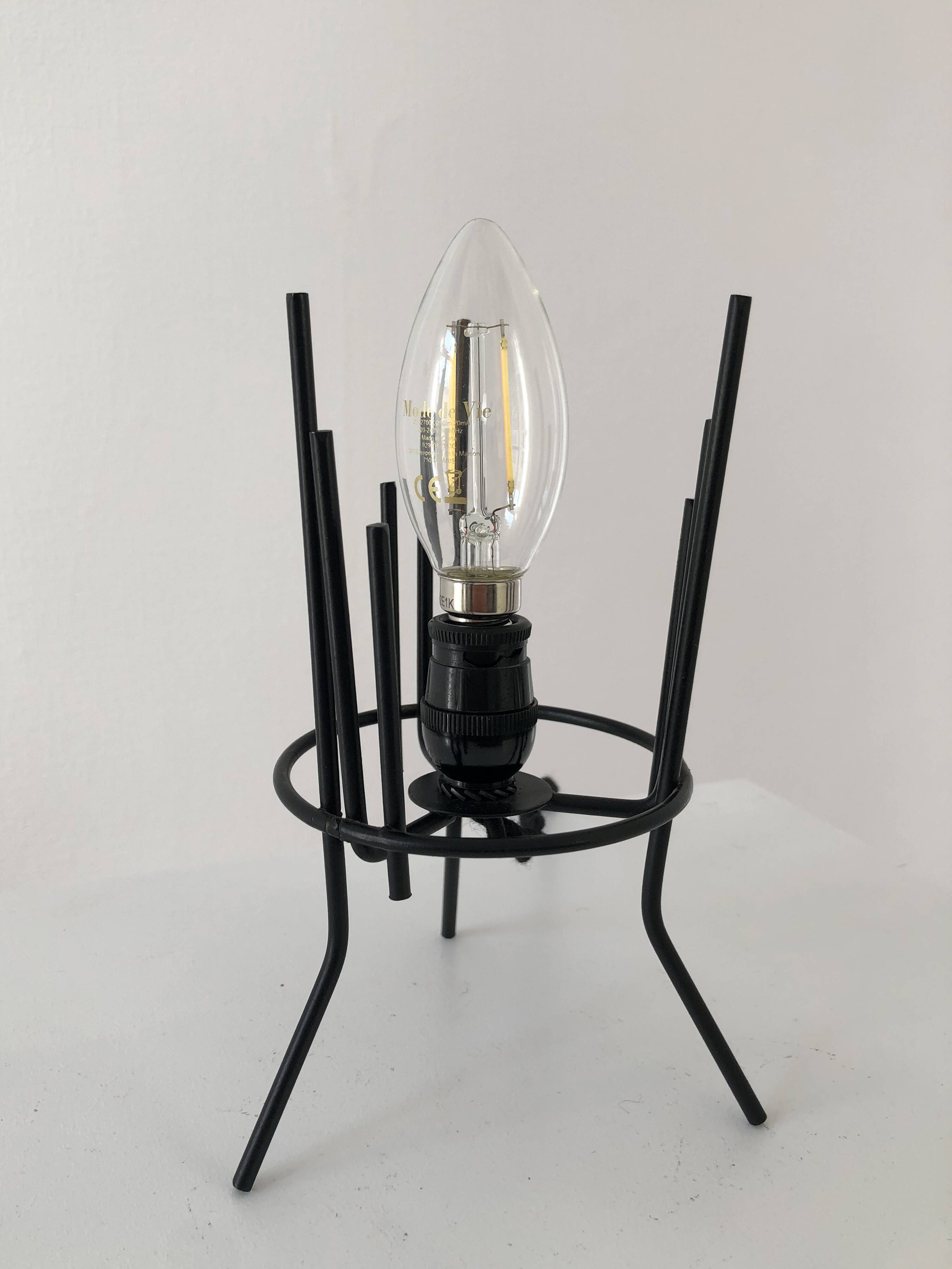 Tripod lamp rotaflex vintage 1950