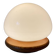 Opaline mushroom lamp, 1980s