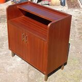 Mid-century modernist sideboard in vintage rosewood Scandinavian style