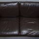 Two-seater Danish leather canapé Mid-Century Modern