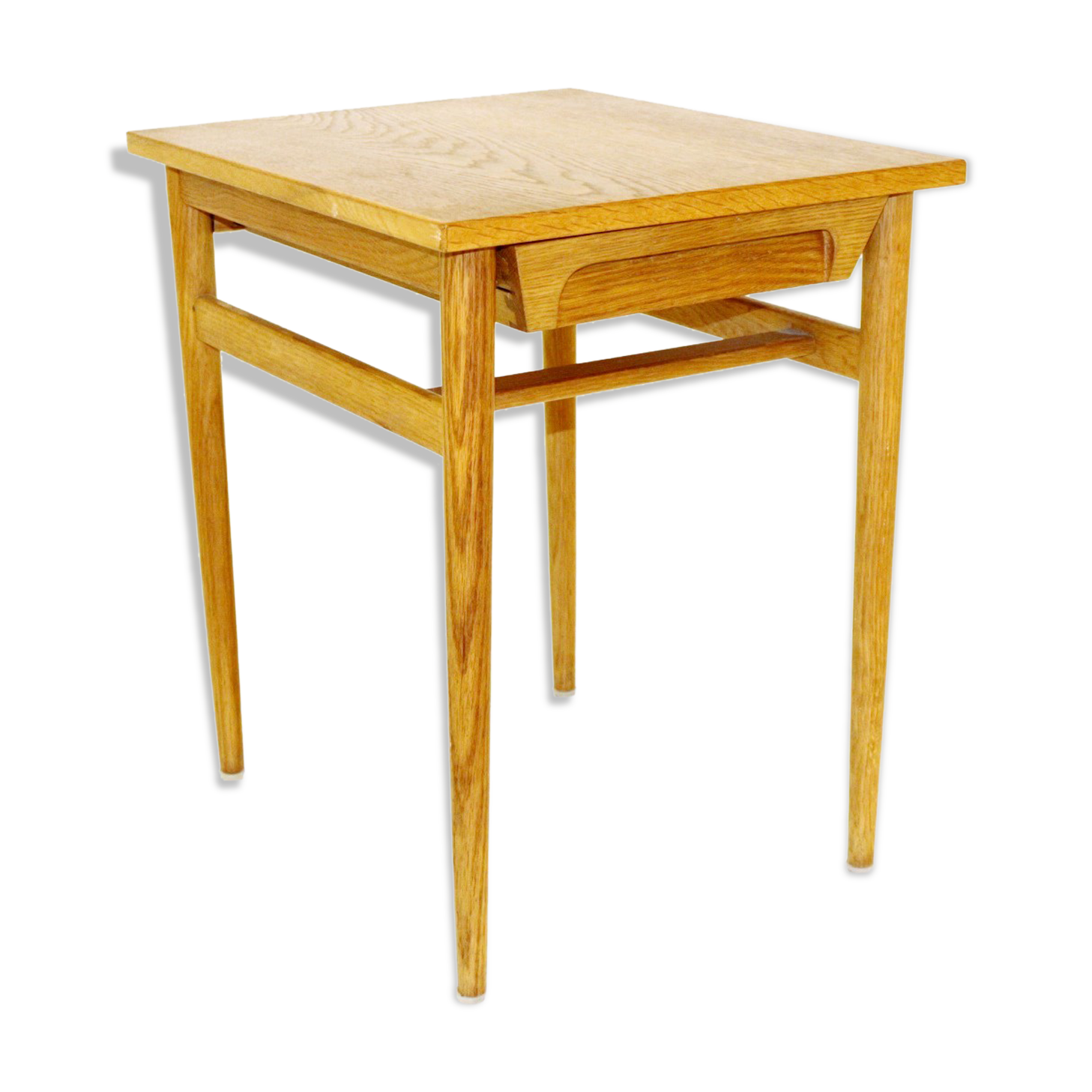 Oak bedside table, Sweden, 1960