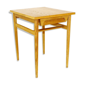 table d'appoint en chêne,