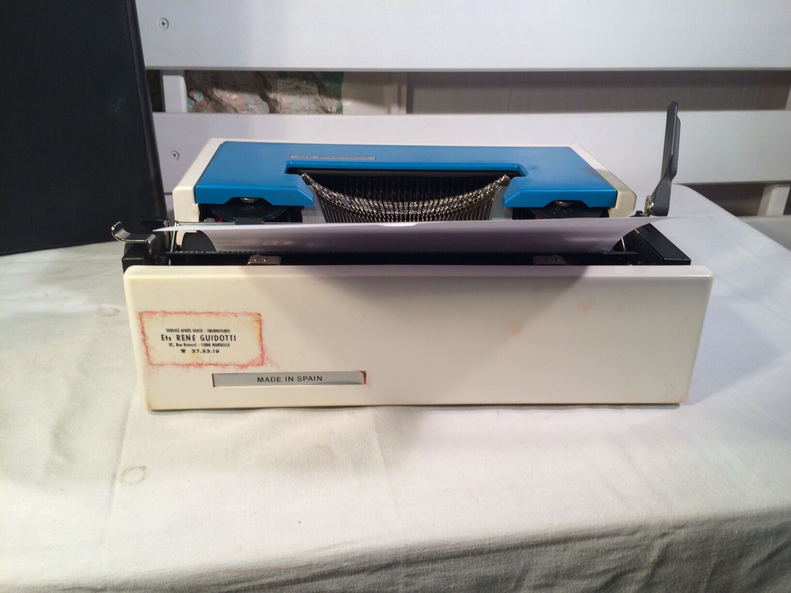 Underwood 315 portable typewriter 70