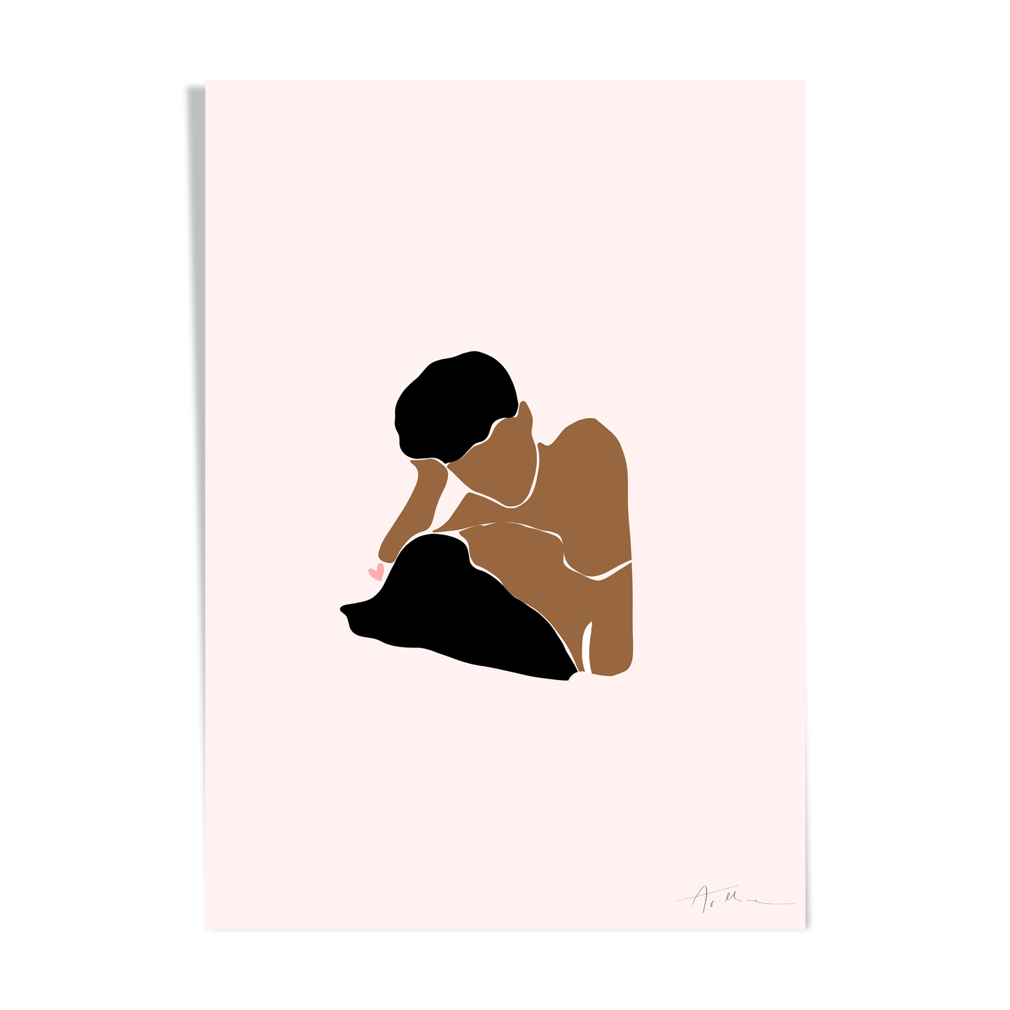 Illustration Amour - Le regard