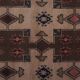 Vintage Turkish rug from Oushak, handwoven 138x244 cm