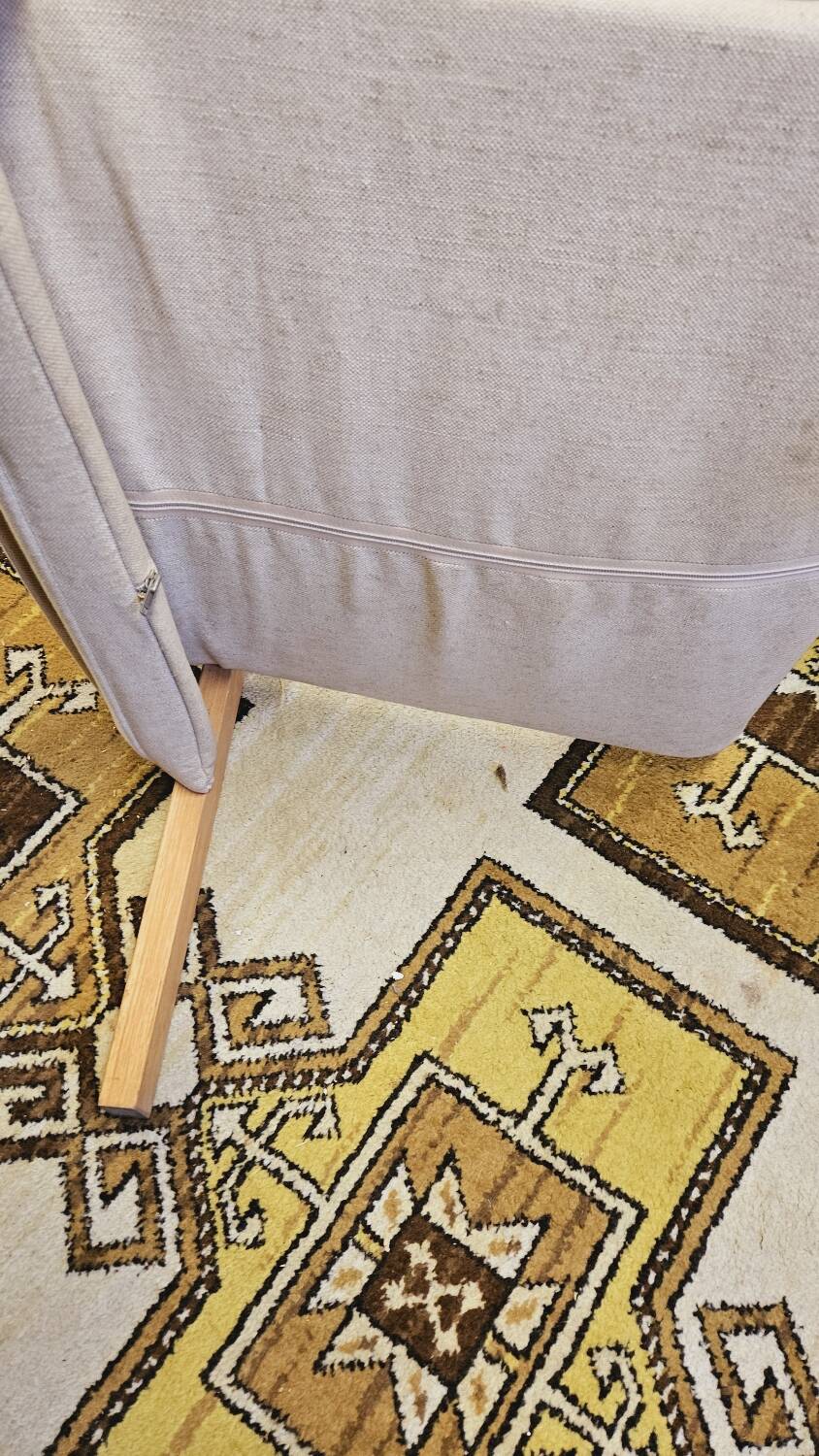 Paire de fauteuil bois courbé 1970 vintage