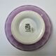 Four bowls Digoin Sarreguemines old pastel tones