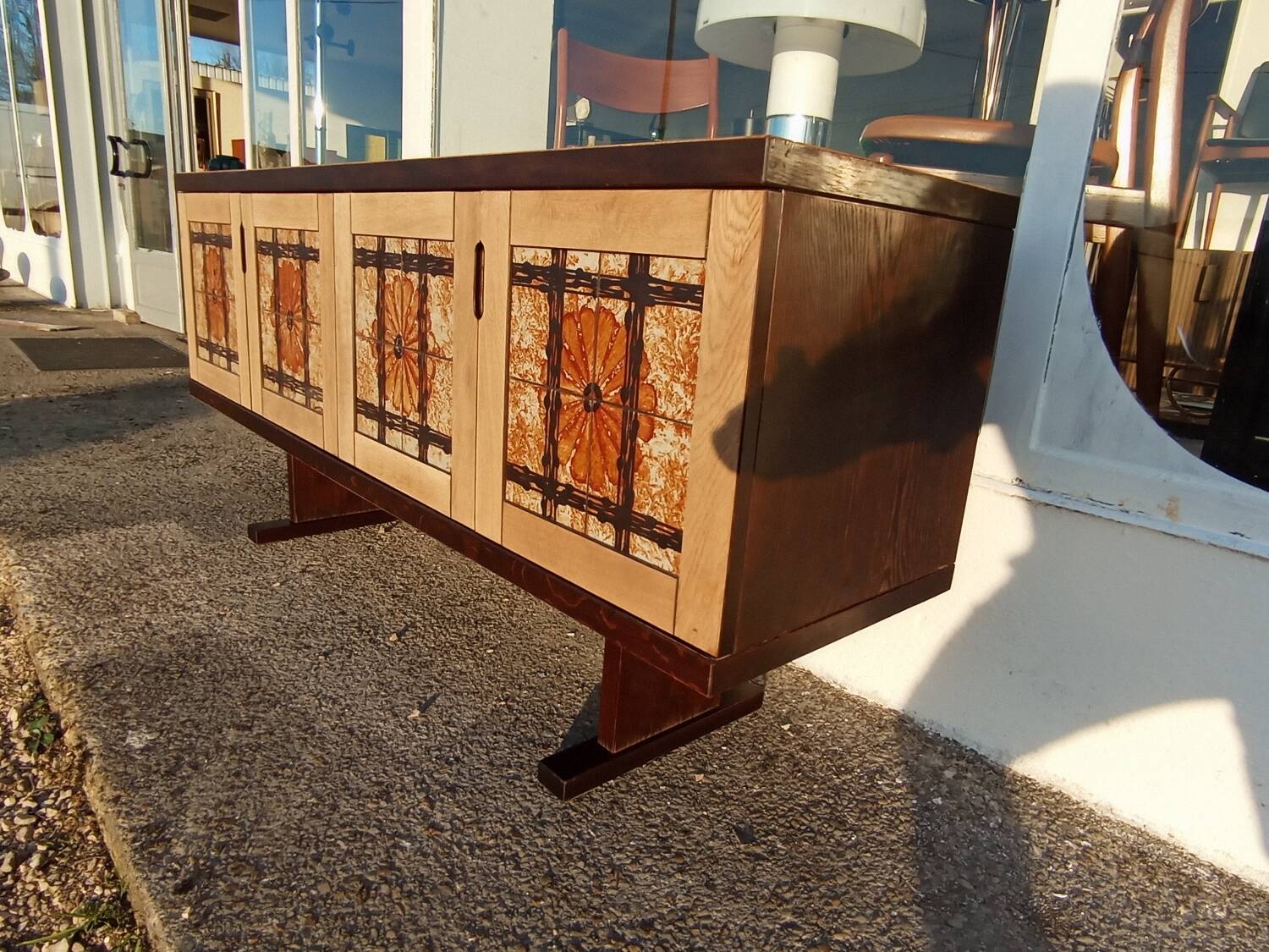 Scandinavian brutality sideboard gangso mobler