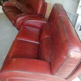 Leather sofa