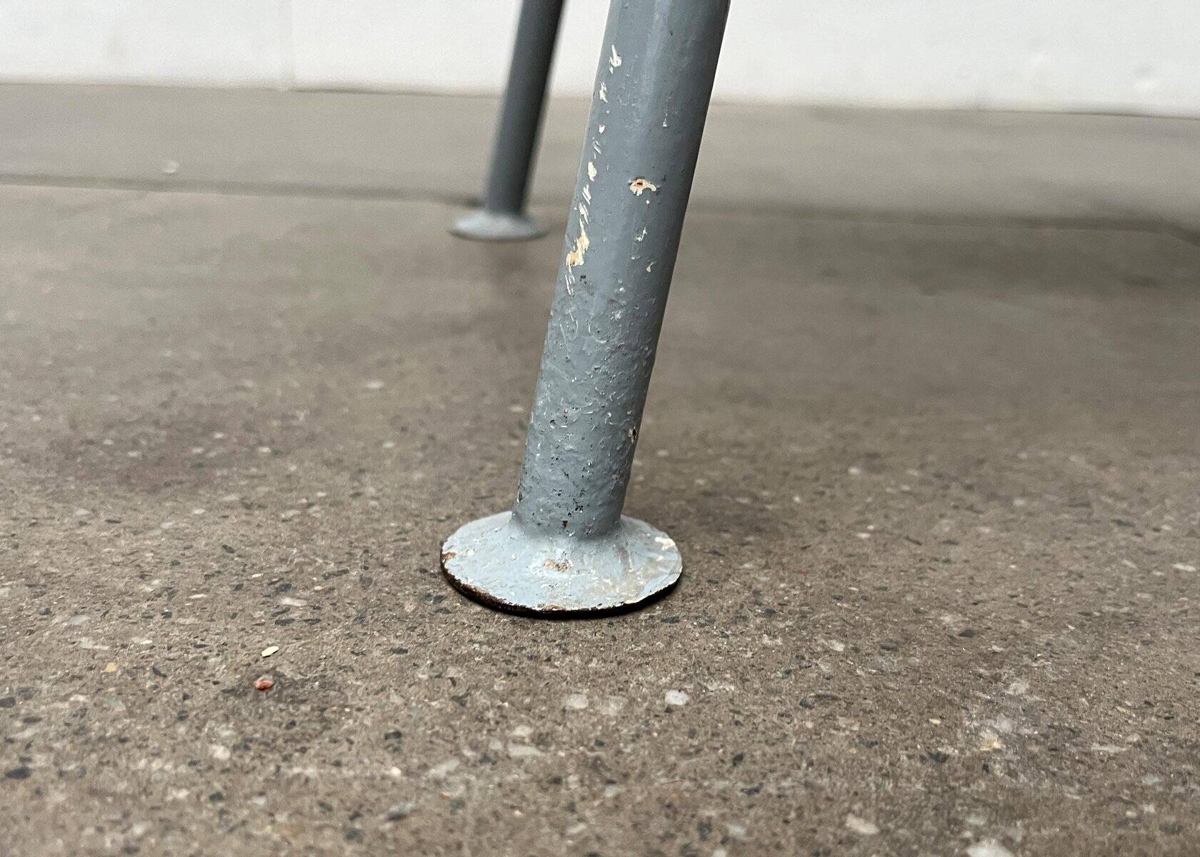 Minimalist stool in Pagwood mid-century, 1960s