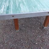 Vintage wooden formica kitchen table