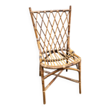 Chaise en rotin