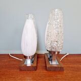 Paire de lampes de chevet Mid-century, années 1950-60