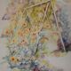 20th Century School: The Flower Park, original signed watercolor