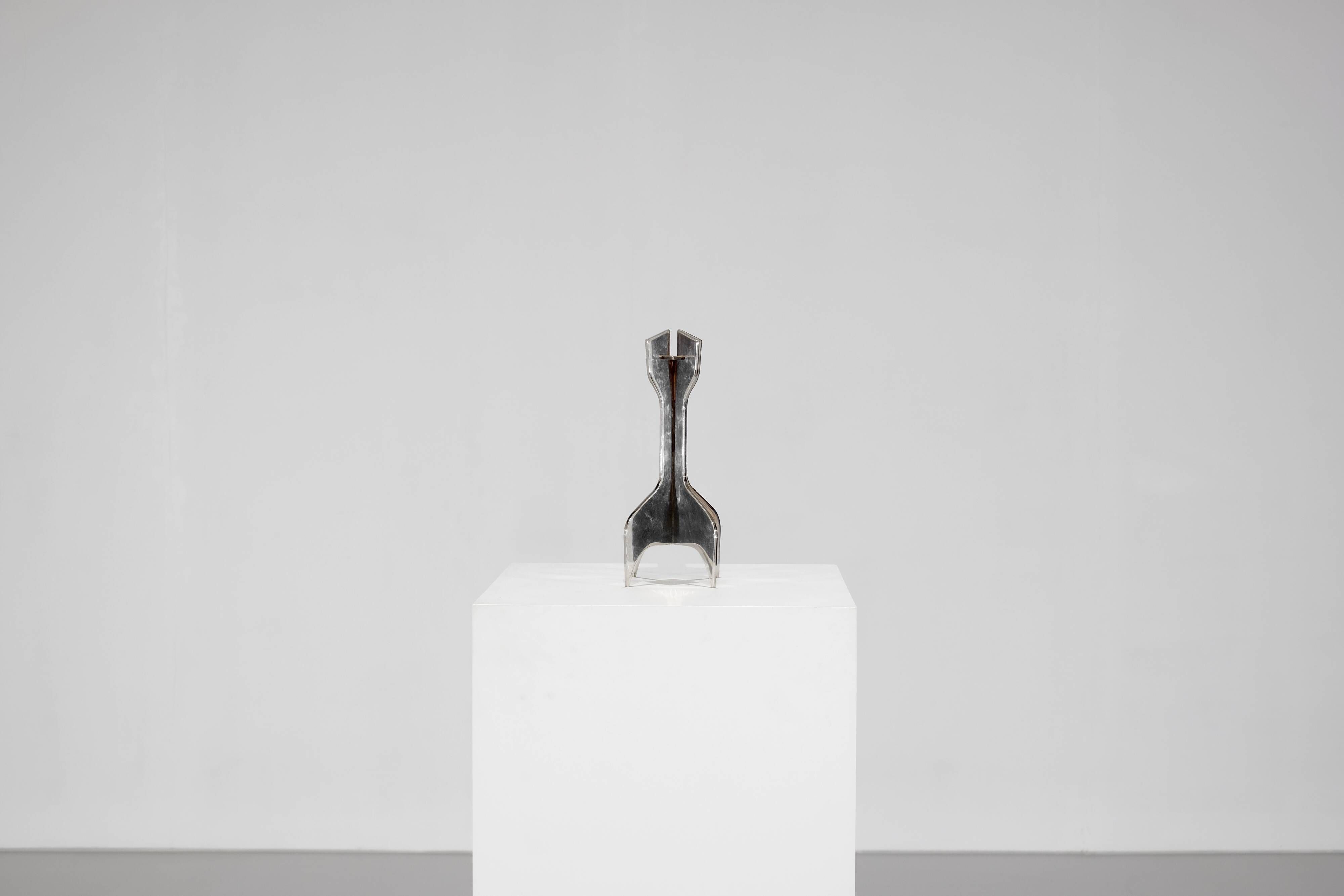 Candle holder by Marcel Breuer for Gavina, Italy, 1960s.