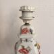 Old Porcelain Lamp Rodez Floral Decor Vintage Table Base Vintage
