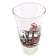 1950s Decorated glass equestrian sports steeplechase horse racing