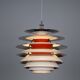 Vintage danish PH Kontrast pendant lamp by Poul Henningsen, Louis Poulsen, 1962