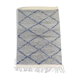 Berber carpet zanafi blue diamond 105x155 cm