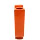 Space age U letter ceramic solifleur vase, Marcel Radureau France 1970