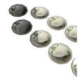 Set of 11 fruit-patterned bowls The Chartwell Collection England D17