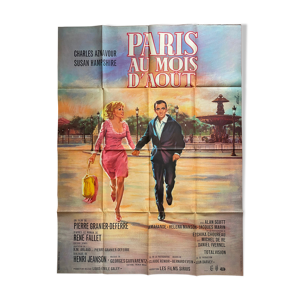 Affiche cinéma originale - paris
