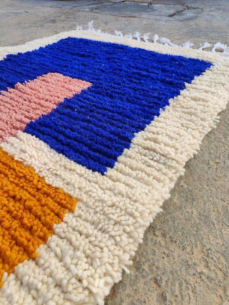Handmade pure wool rug 1.5/2.5 m