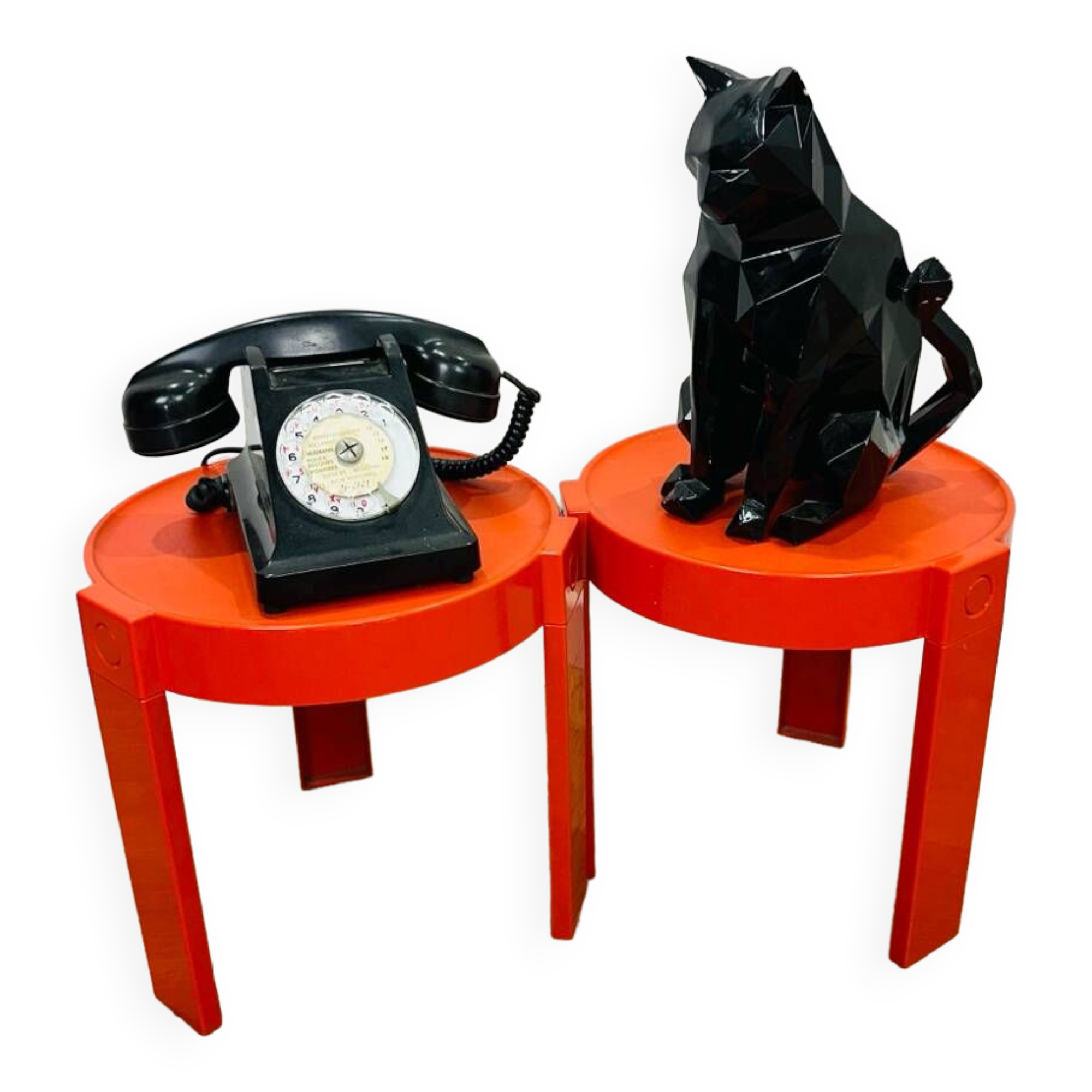Tables d’appoint Prisunic - vintage -