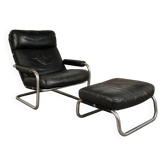 Fauteuil / repose-pieds "Meneer Oberman" Gelderland 601 / Jan des Bouvrie