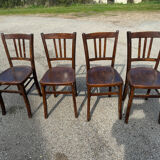 Set of 4 Luterma bistro chairs