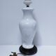 vintage peony decor lamp base