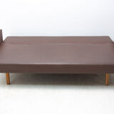 Eastern bloc folding sofabed, 1970´s, Czechoslovakia