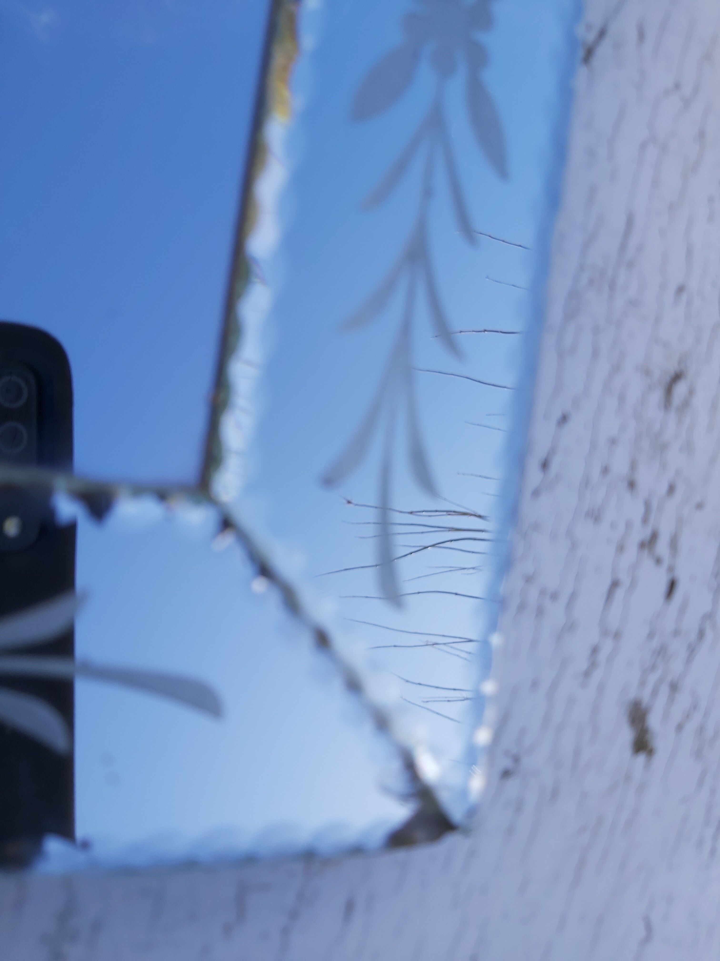 Venetian table mirror - 31x19cm