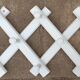 Vintage coat rack, wood, accordion