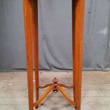 Light wood side table