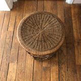 Rattan stool