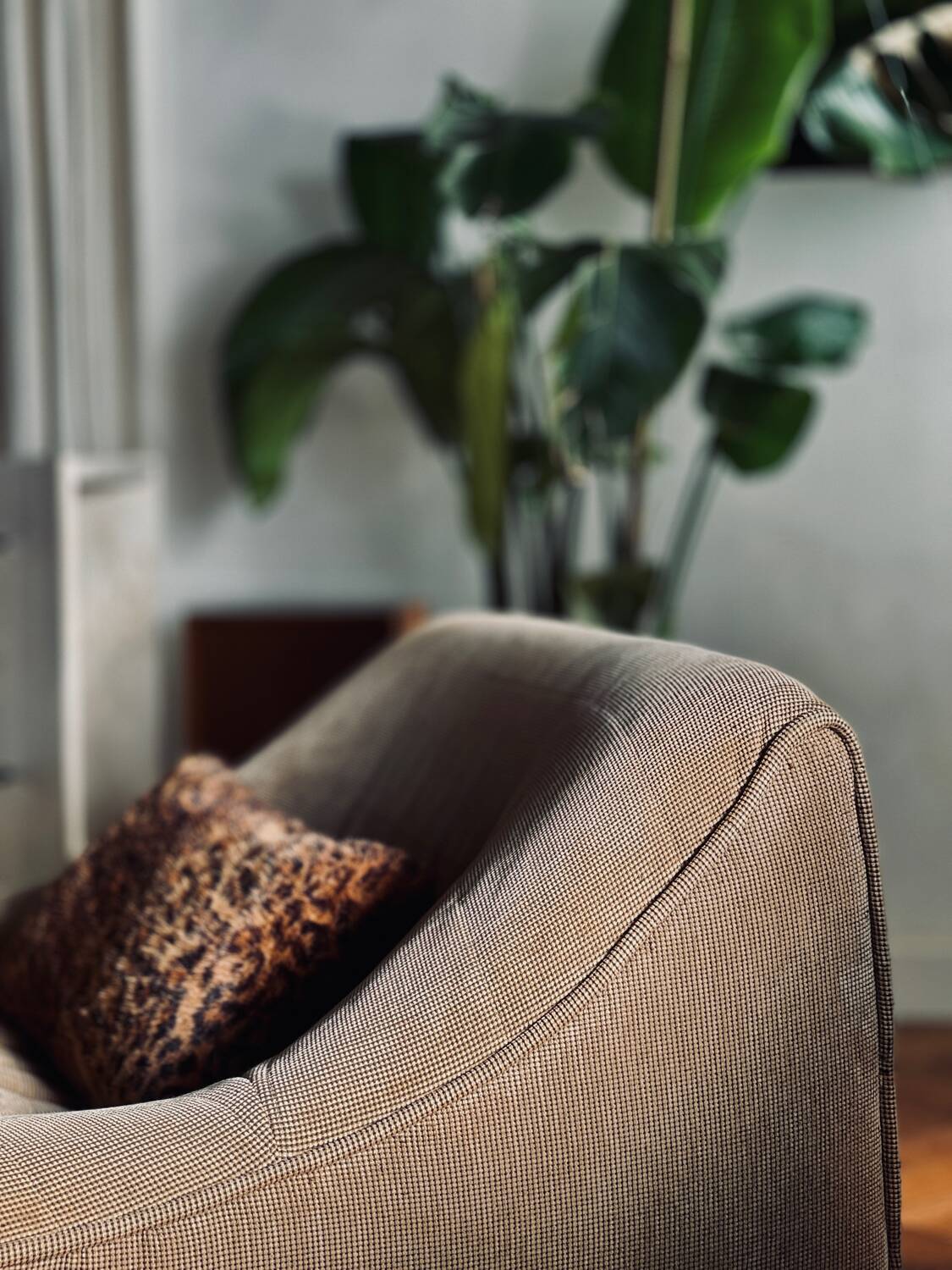 Adria vintage 3-seater sofa and armchair by Ligne Roset.