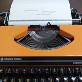 Silver Reed Silverette S Typewriter Orange