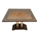 Art Deco centre table with a mirrored eglomisé top in the style of Jules Leleu and Max Ingrand.