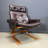 Elsa & Nordahl Solheim Kengu armchair - 1960s