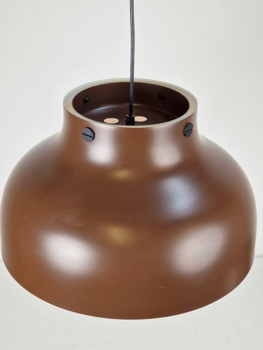 Mid-Century Modern Super Jumbo Pendant Lamps by Uniline for Nordisk Solar, 1960s, Set of 2