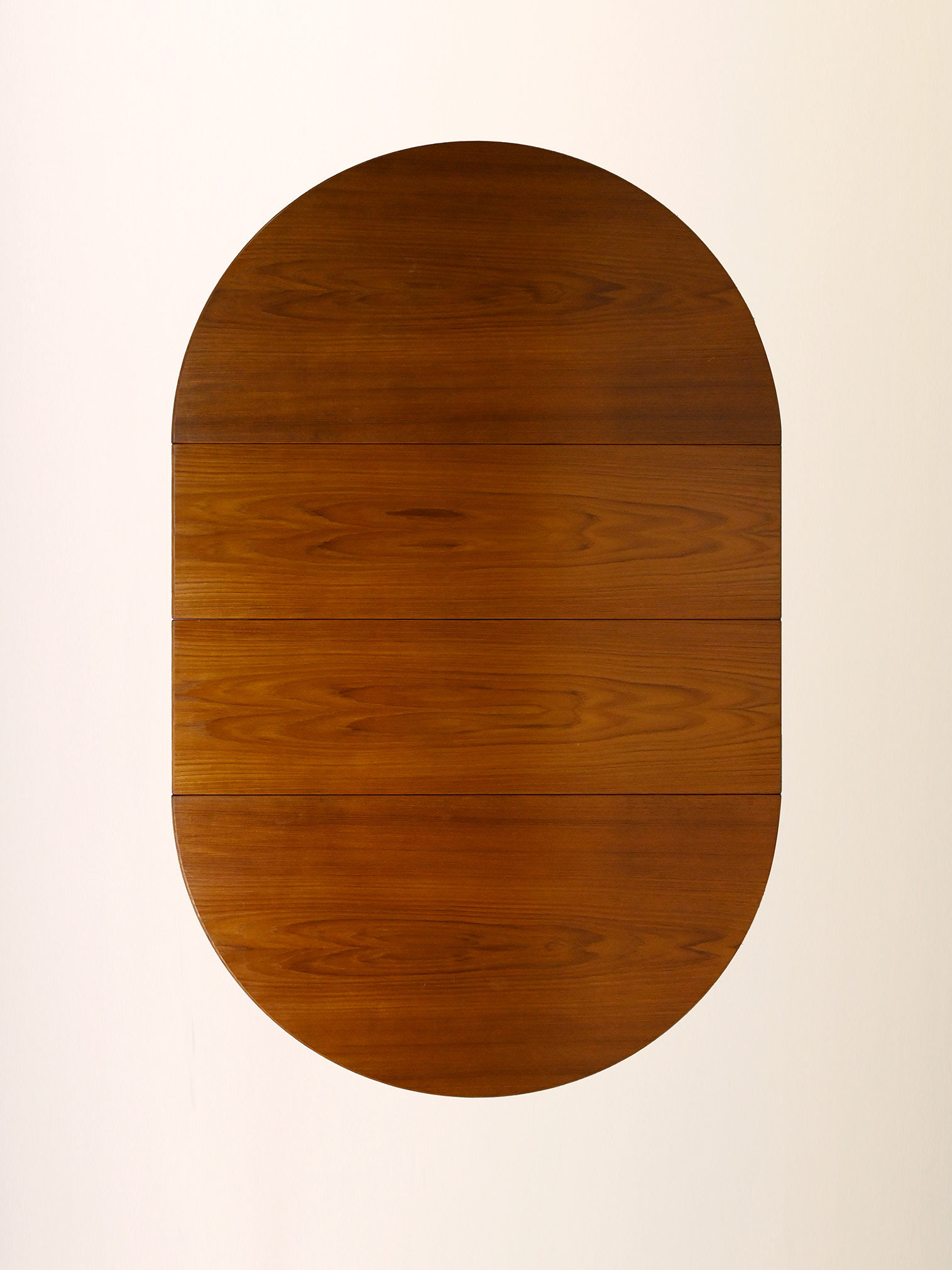 Vintage teak table with two extensions