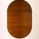 Vintage teak table with two extensions