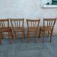 4 vintage bistro chairs