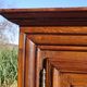Small oak cabinet, 4 doors, Louis XIII style