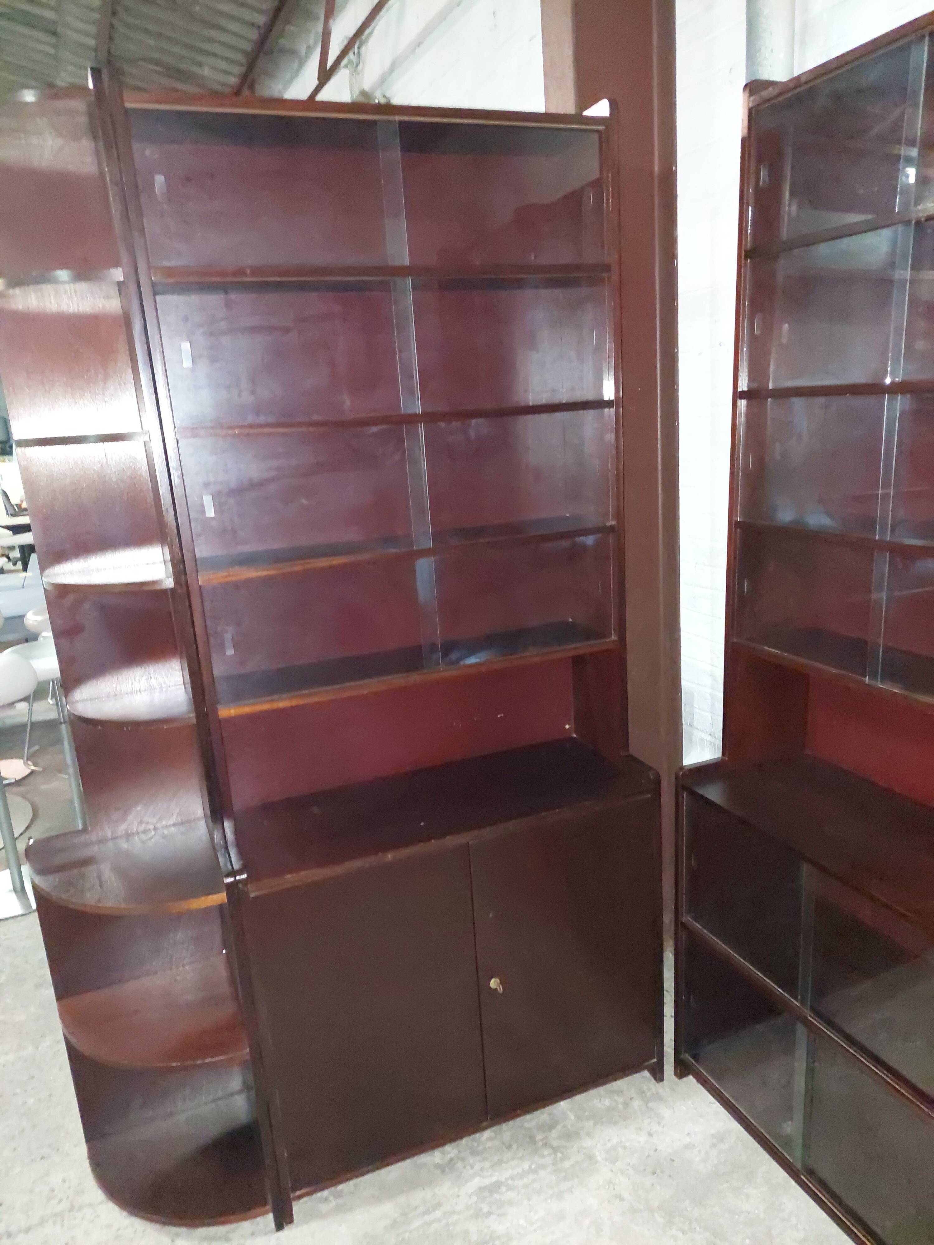 Modular showcase bookcase vintage used